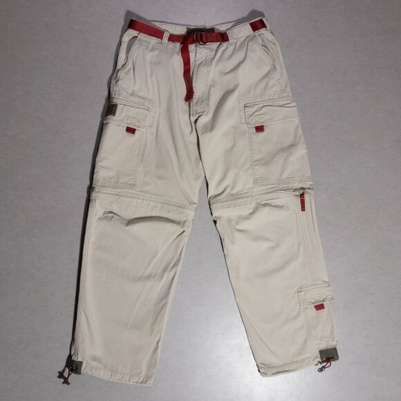 Abercrombie & Fitch Other - VTG Abercrombie & Fitch Cargo Paratrooper Convertible Zip Pants Mens Medium (34)